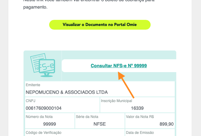 Baixar nota fiscal