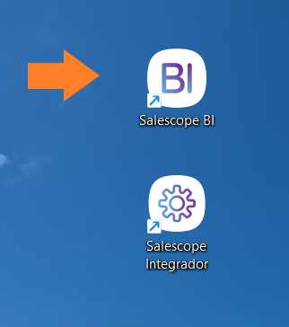 Atalho para abrir o Salescope BI