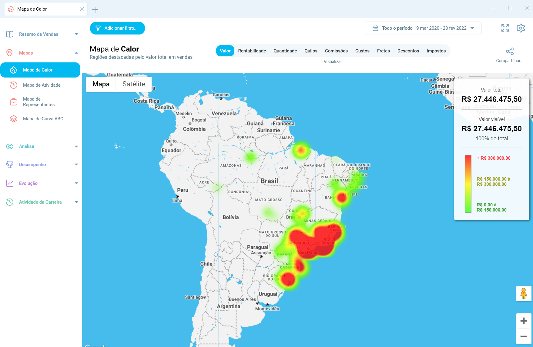 Mapa de Calor